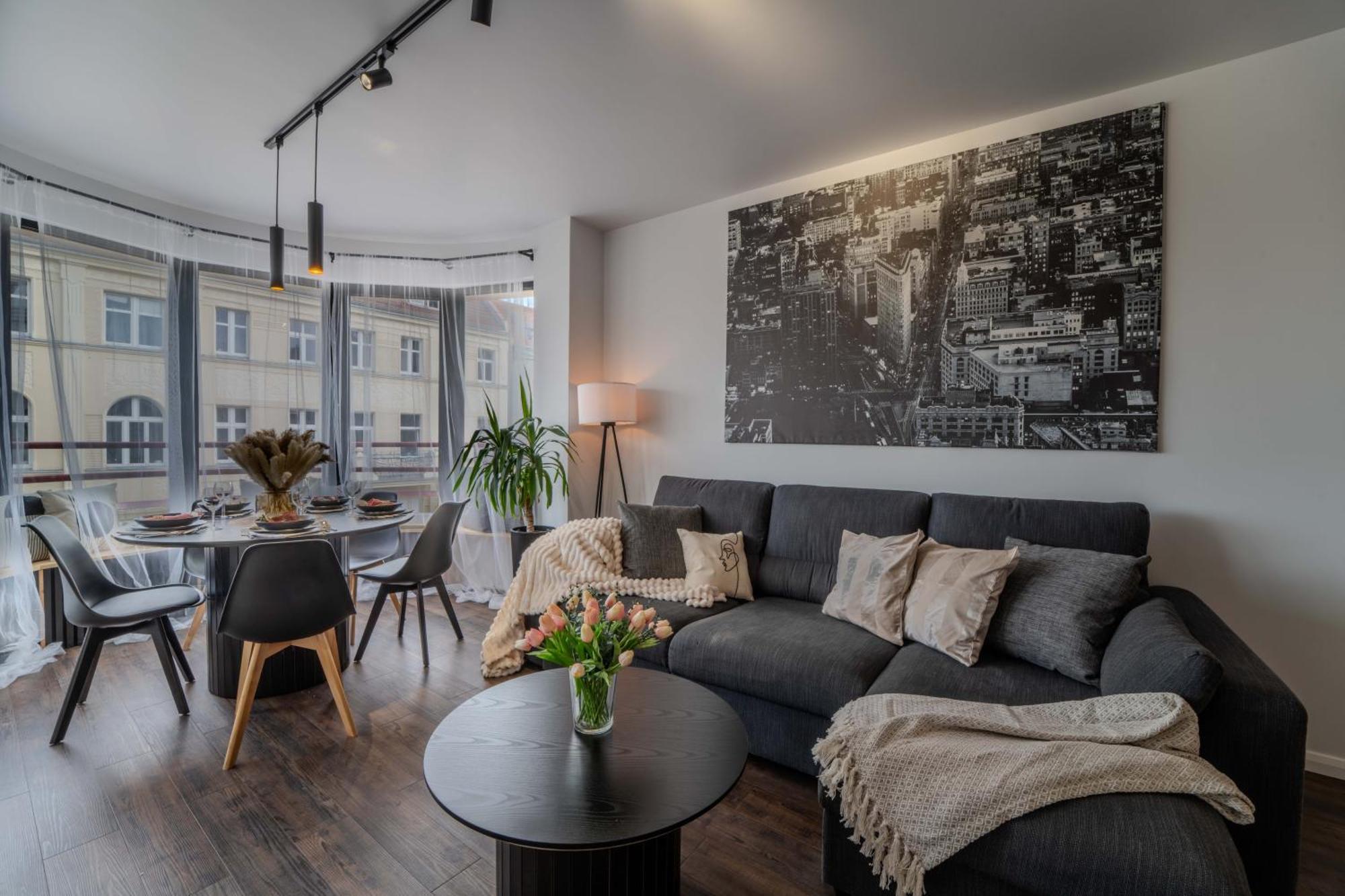New Large Modern Apartment - City Center - 60M2 - Lift - Parking Wroclaw Luaran gambar