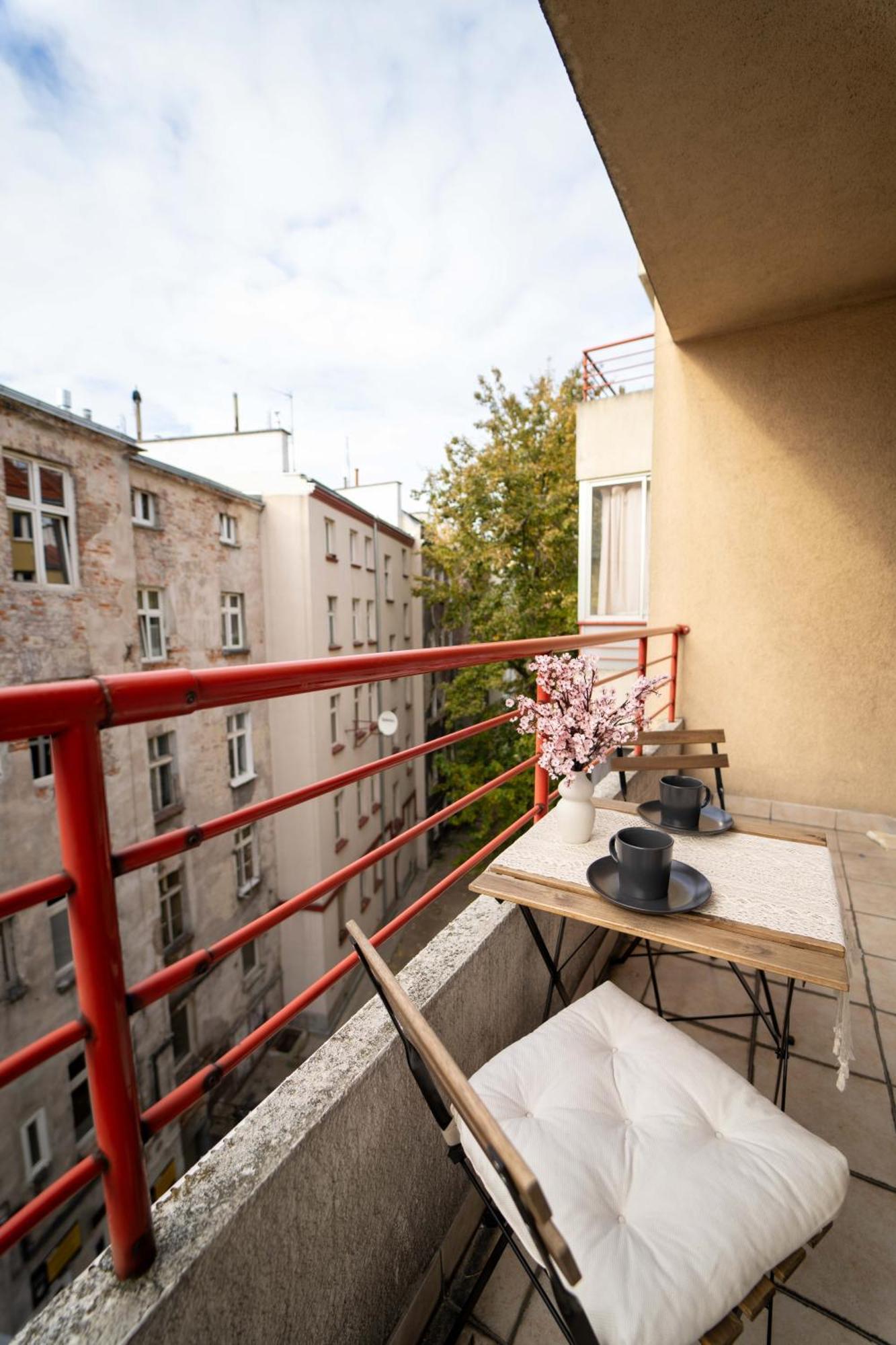 New Large Modern Apartment - City Center - 60M2 - Lift - Parking Wroclaw Luaran gambar